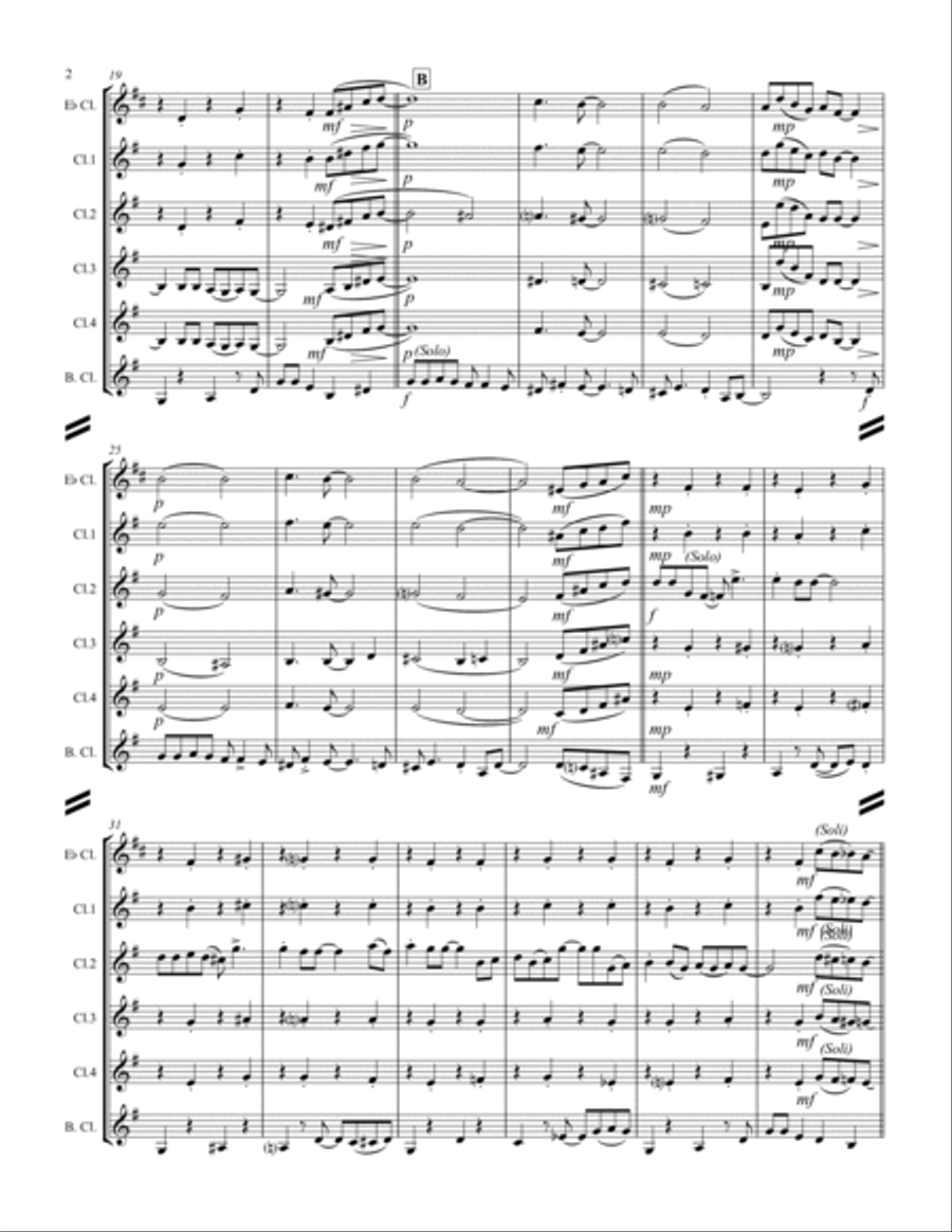 You Took Advantage Of Me from PRESENT ARMS Woodwind Ensemble scores gallery preview page 3