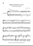 Piano Sonata no.1 1st Movement