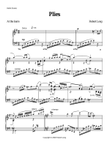 Sheet Music for Ballet Class: Plies, from Ballet Etudes album by Robert Long