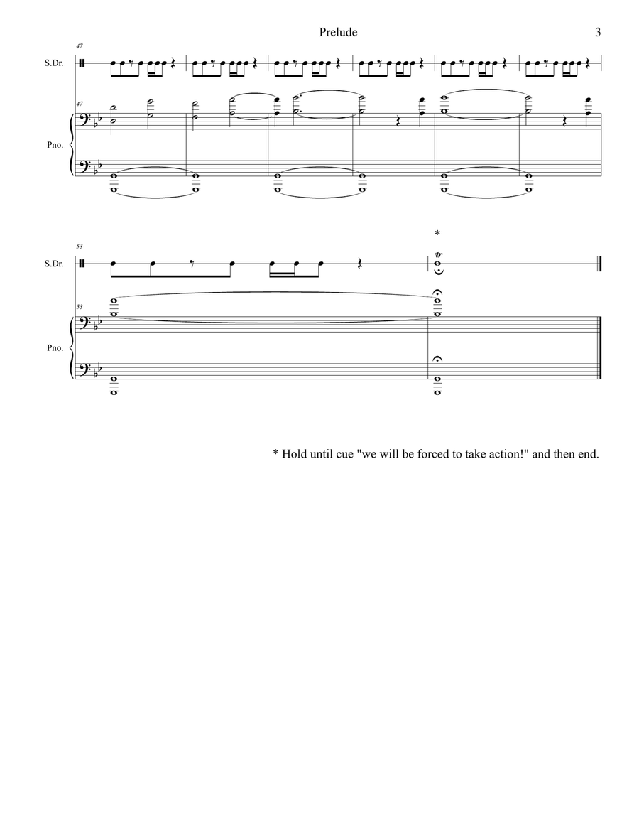 The American Civil War: (the musical) (Piano/Vocal Score) 4-Part scores gallery preview page 3