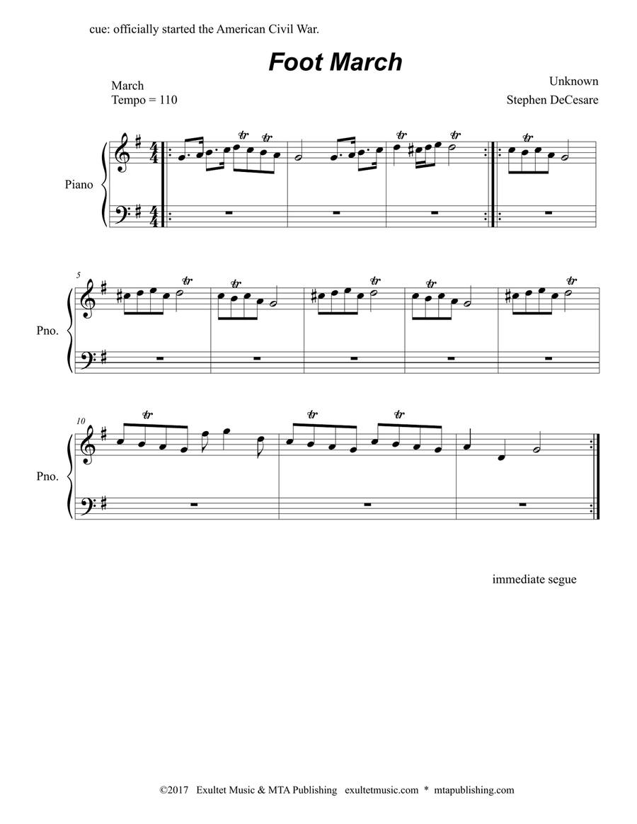 The American Civil War: (the musical) (Piano/Vocal Score) 4-Part scores gallery preview page 6