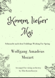 Komm, Lieber Mai/Wishing For Spring by W.A.Mozart, arranged for string orchestra mini preview