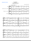 LARGHETTO,Op.6, No.12, String Trio, Intermediate Level for 2 violins and cello or violin, viola and mini preview