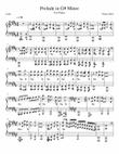 Prelude in G# Minor