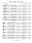 Abide with Me; 'Tis Eventide arr.