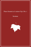 Sonata in A Minor Op. 2 No. 1 (Complete score)