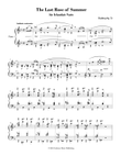 The Last Rose of Summer, Op.73 - Thalberg