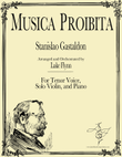 Musica Proibita for Tenor Voice, Violin, Piano