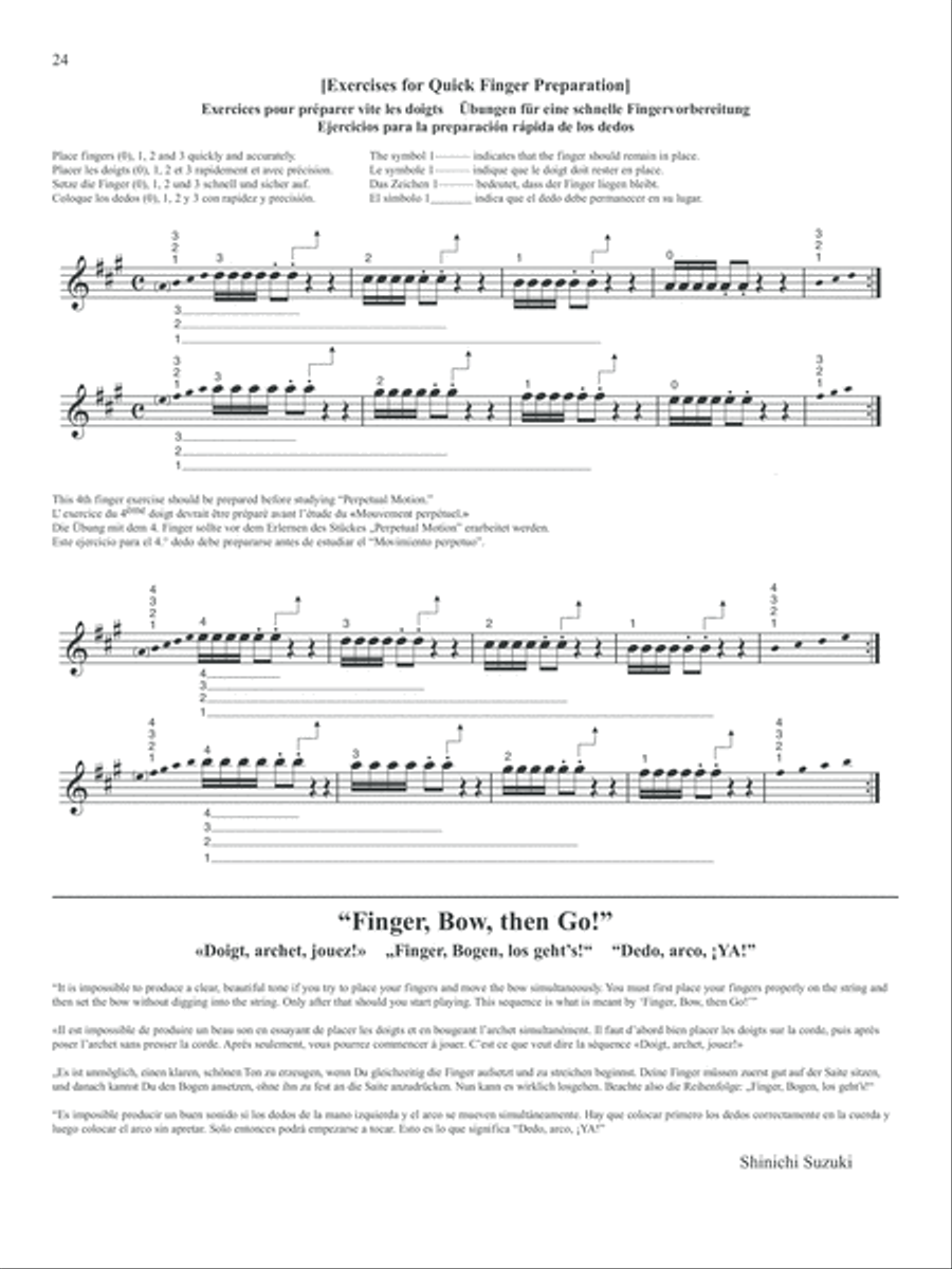 Suzuki Violin School, Volume 1 Violin scores gallery preview page 6