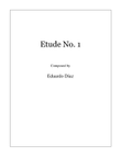 Etude No.1