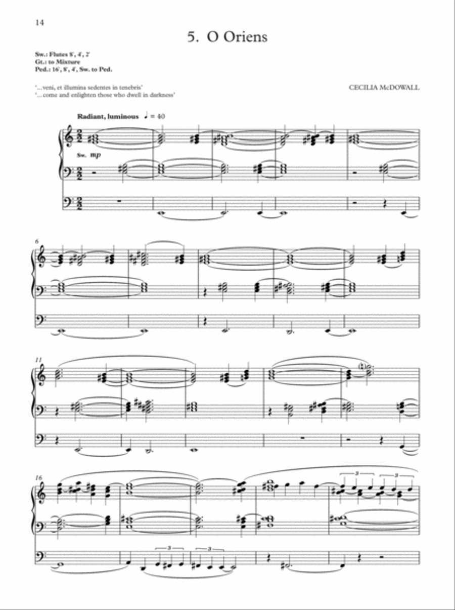 O Antiphon Sequence O Antiphon Sequence Organ Solo scores gallery preview page 4