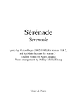 Sérénade (Gounod / Victor Hugo / Alain Jacques)