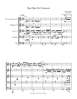 Sus Ojos se Cerraron-a tango for brass quintet