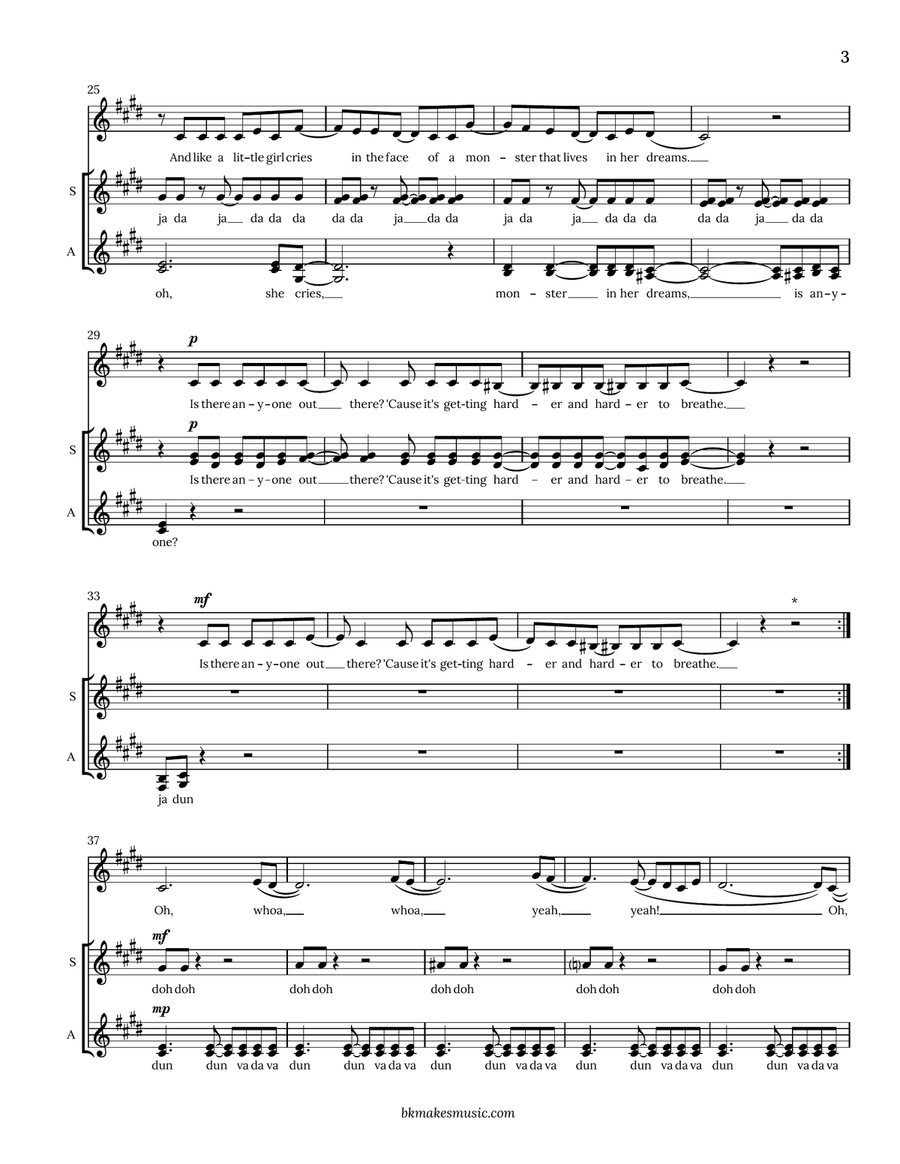 Harder To Breathe Harder To Breathe SSAA scores gallery preview page 4