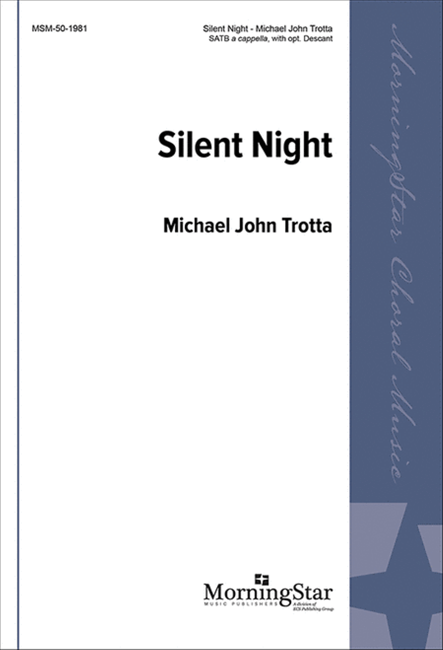 Silent Night Silent Night 4-Part scores gallery preview page 1