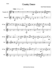 Country dance for trumpet and French horn