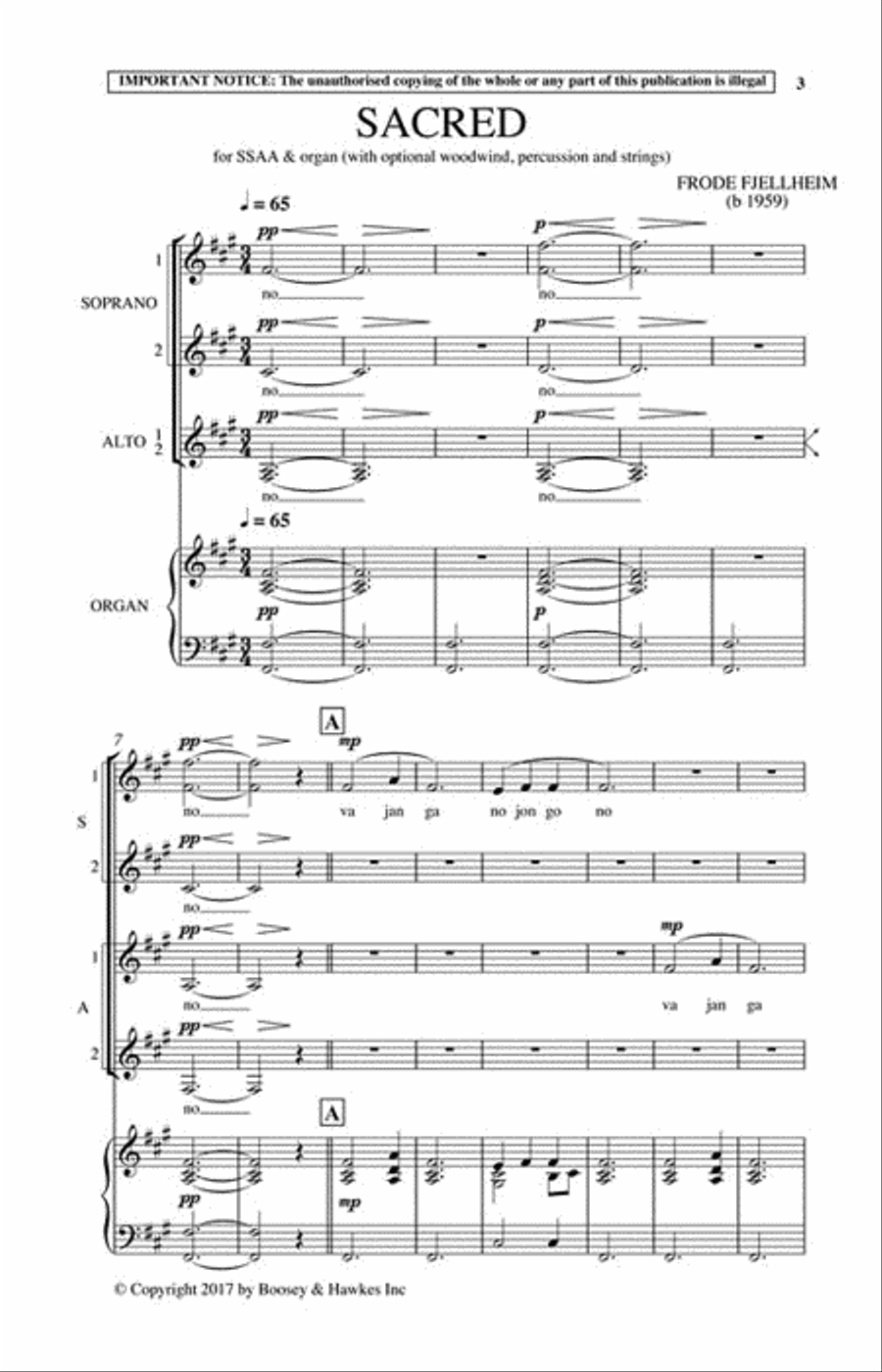 I Will Arise and Go I Will Arise and Go SSA scores gallery preview page 2