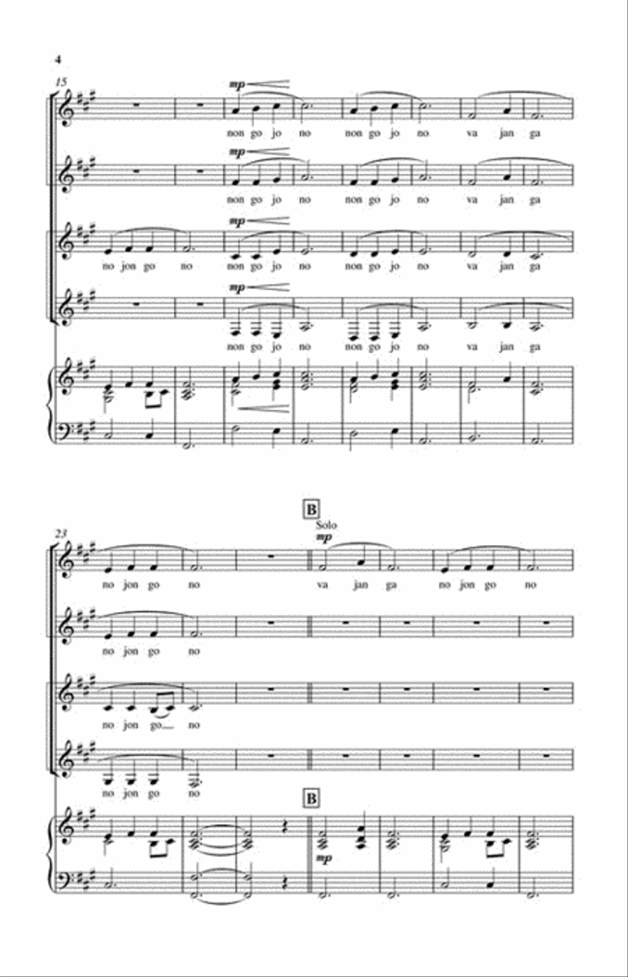 I Will Arise and Go I Will Arise and Go SSA scores gallery preview page 3