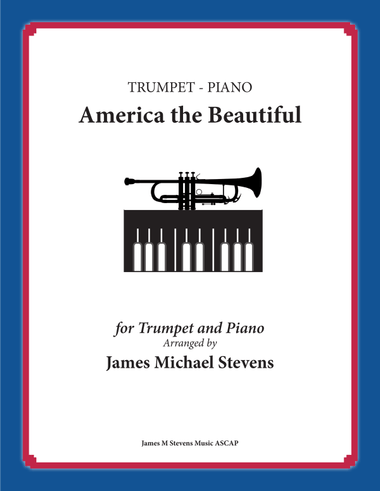 America the Beautiful - Trumpet and Piano