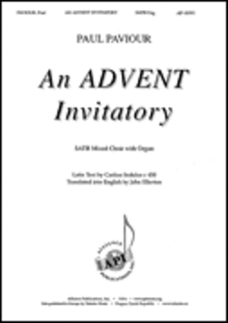An Advent Invitatory An Advent Invitatory 4-Part scores gallery preview page 1