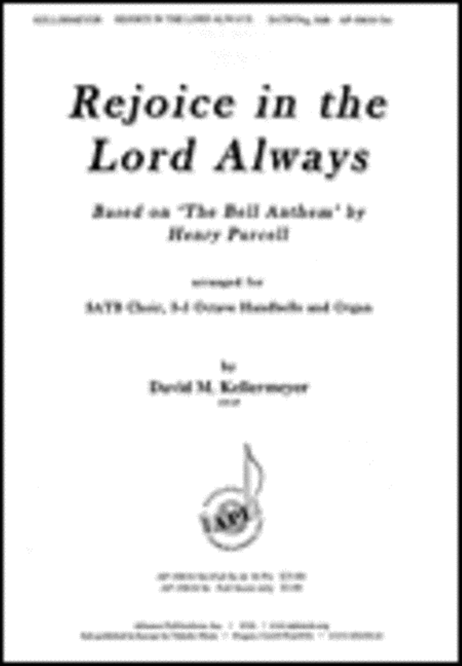 Rejoice in the Lord Always 4-Part scores gallery preview page 1