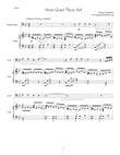 How Great Thou Art for Double Bass and Piano
