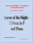Queen of the Night - From the Magic Flute - 2 Horns in F and Piano mini preview