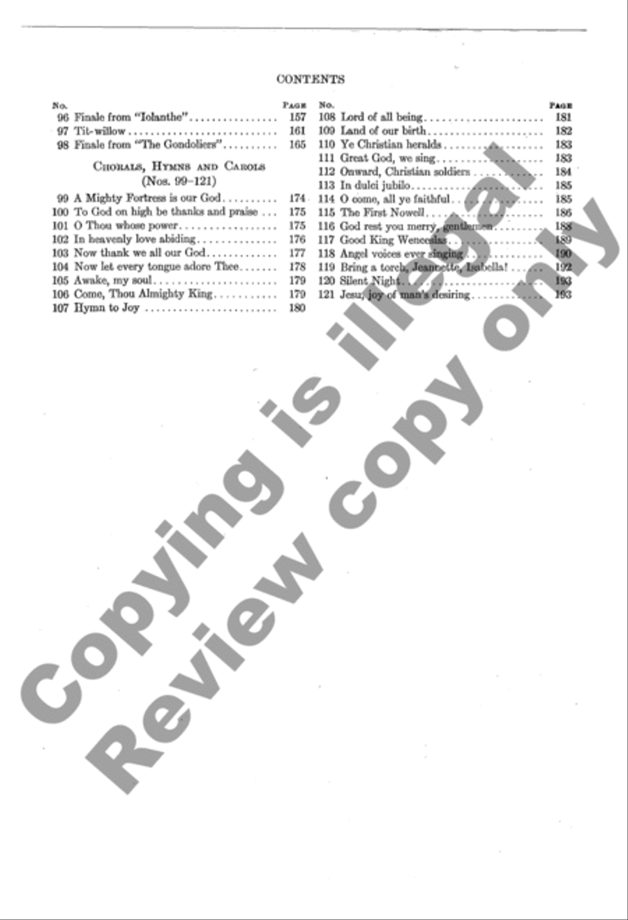 The Home and Community Song Book 4-Part scores gallery preview page 4