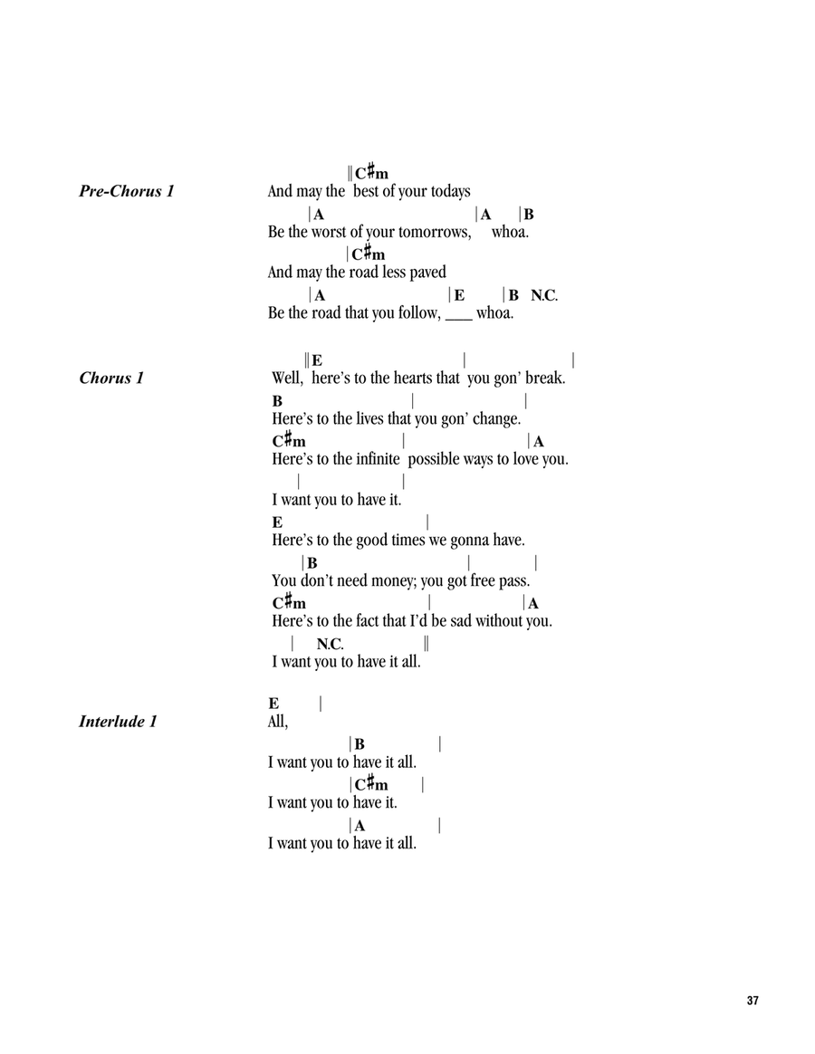 Have It All Have It All Ukulele scores gallery preview page 2
