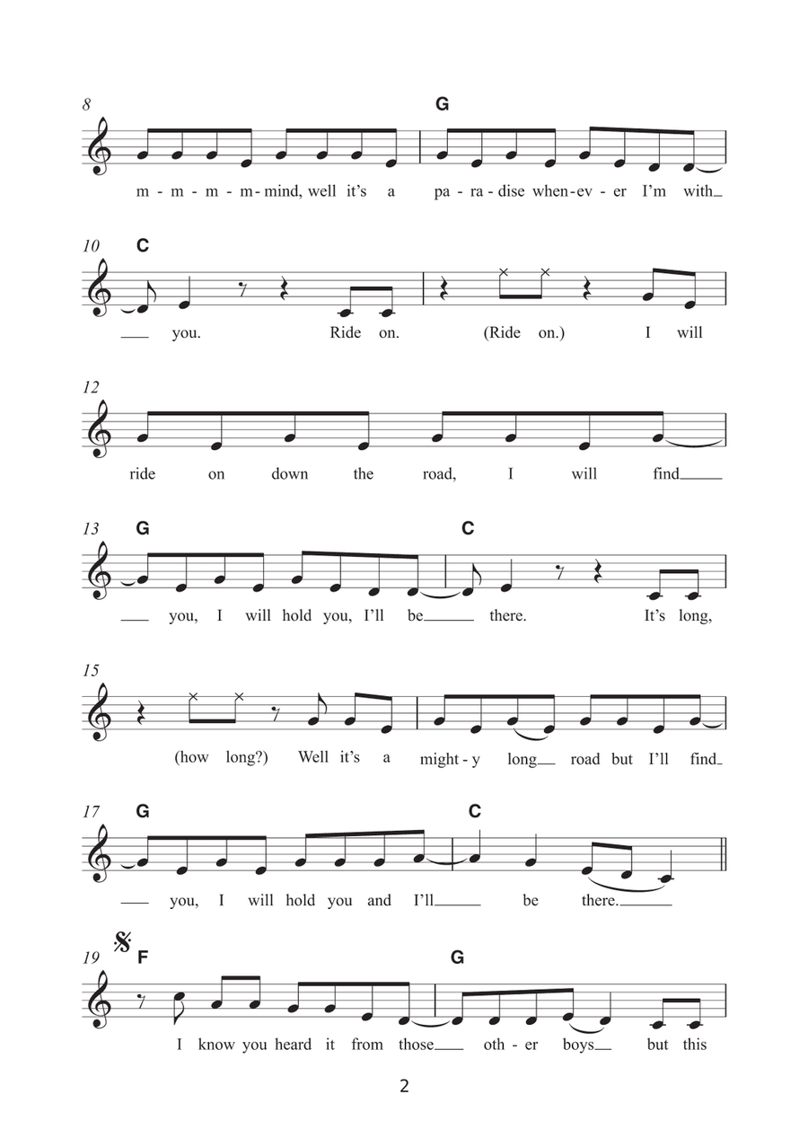 Paradise Ukulele scores gallery preview page 2