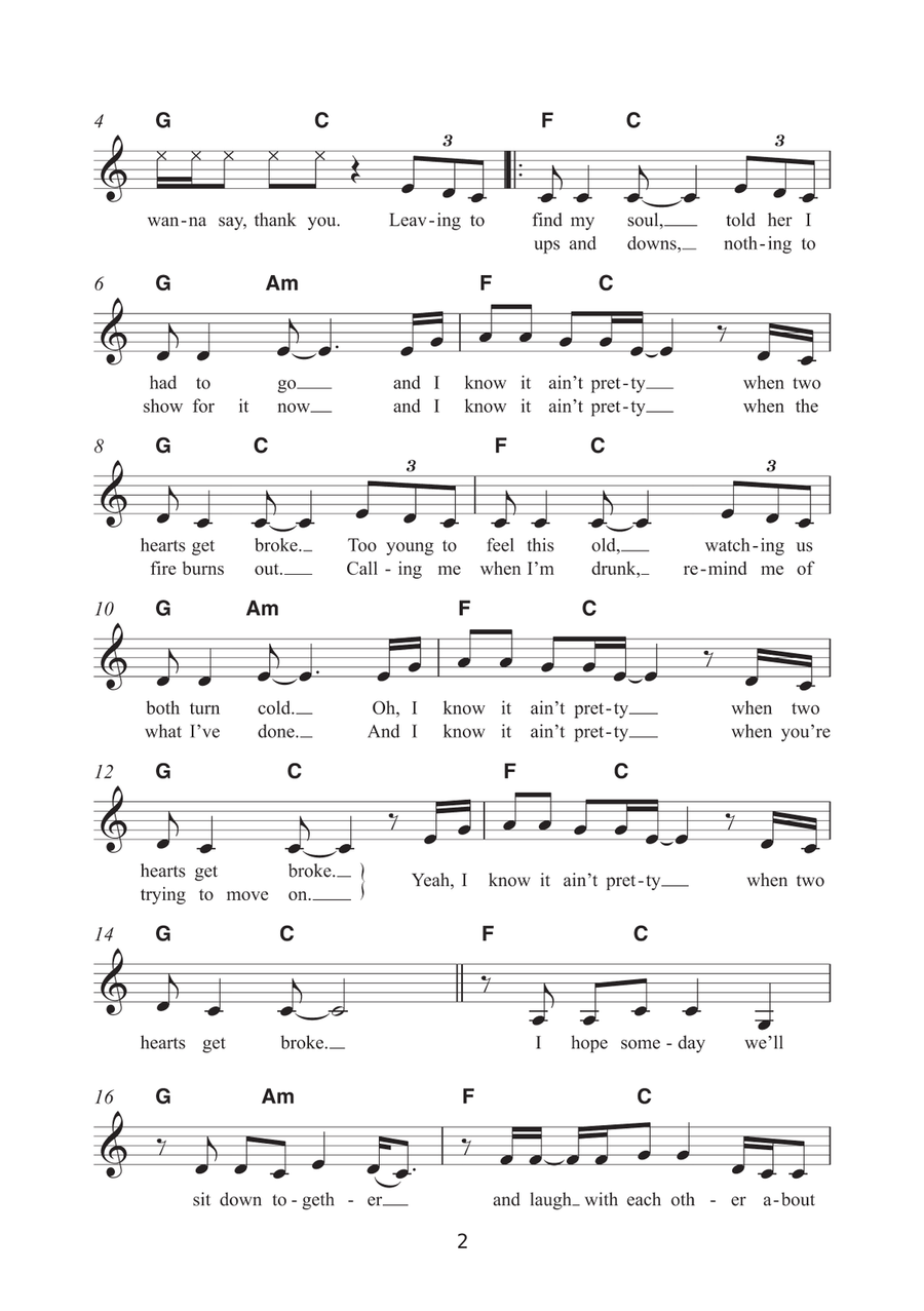 These Days (featuring Jess Glynne, Macklemore and Dan Caplen) Ukulele scores gallery preview page 2