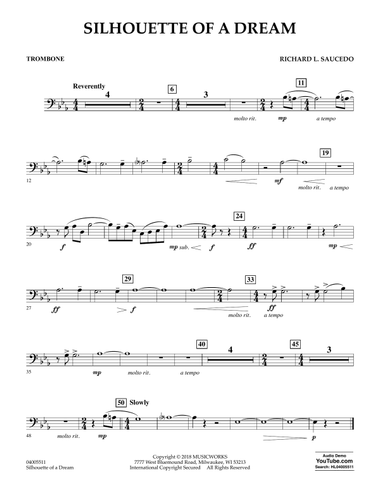 Silhouette of a Dream - Trombone