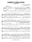 Fairest Lord Jesus [Classical version] (arr. Phillip Keveren)