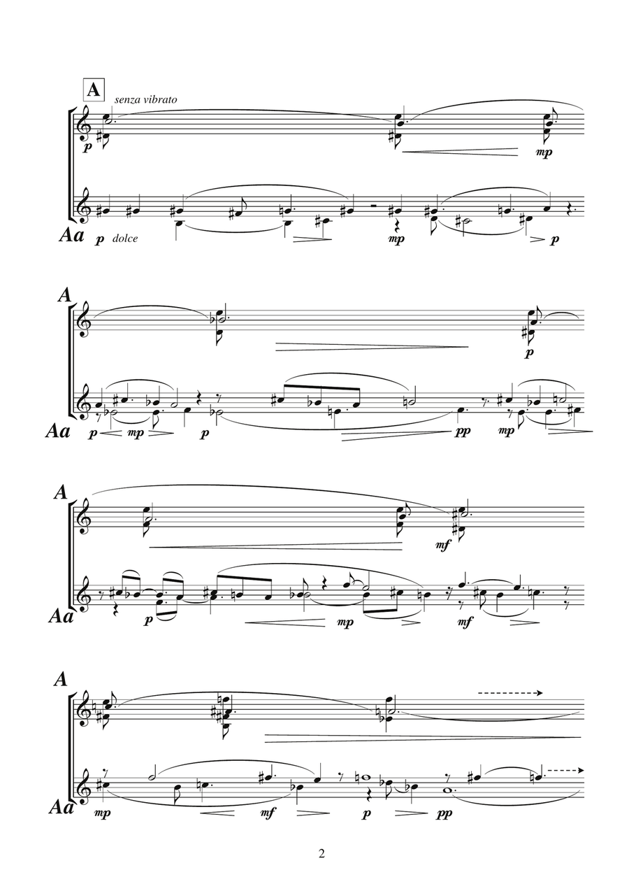 Permutaciones Permutaciones Violin Solo scores gallery preview page 2