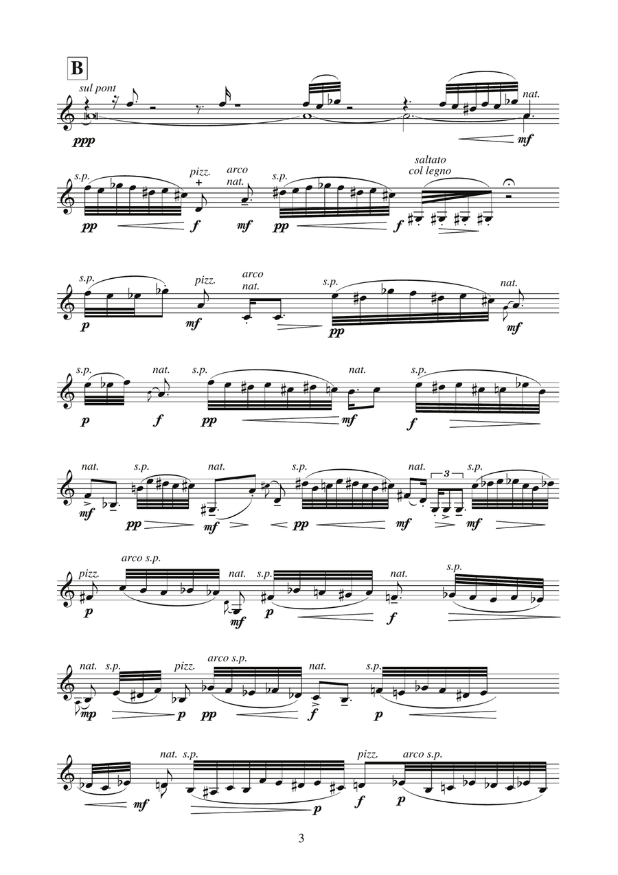 Permutaciones Permutaciones Violin Solo scores gallery preview page 3