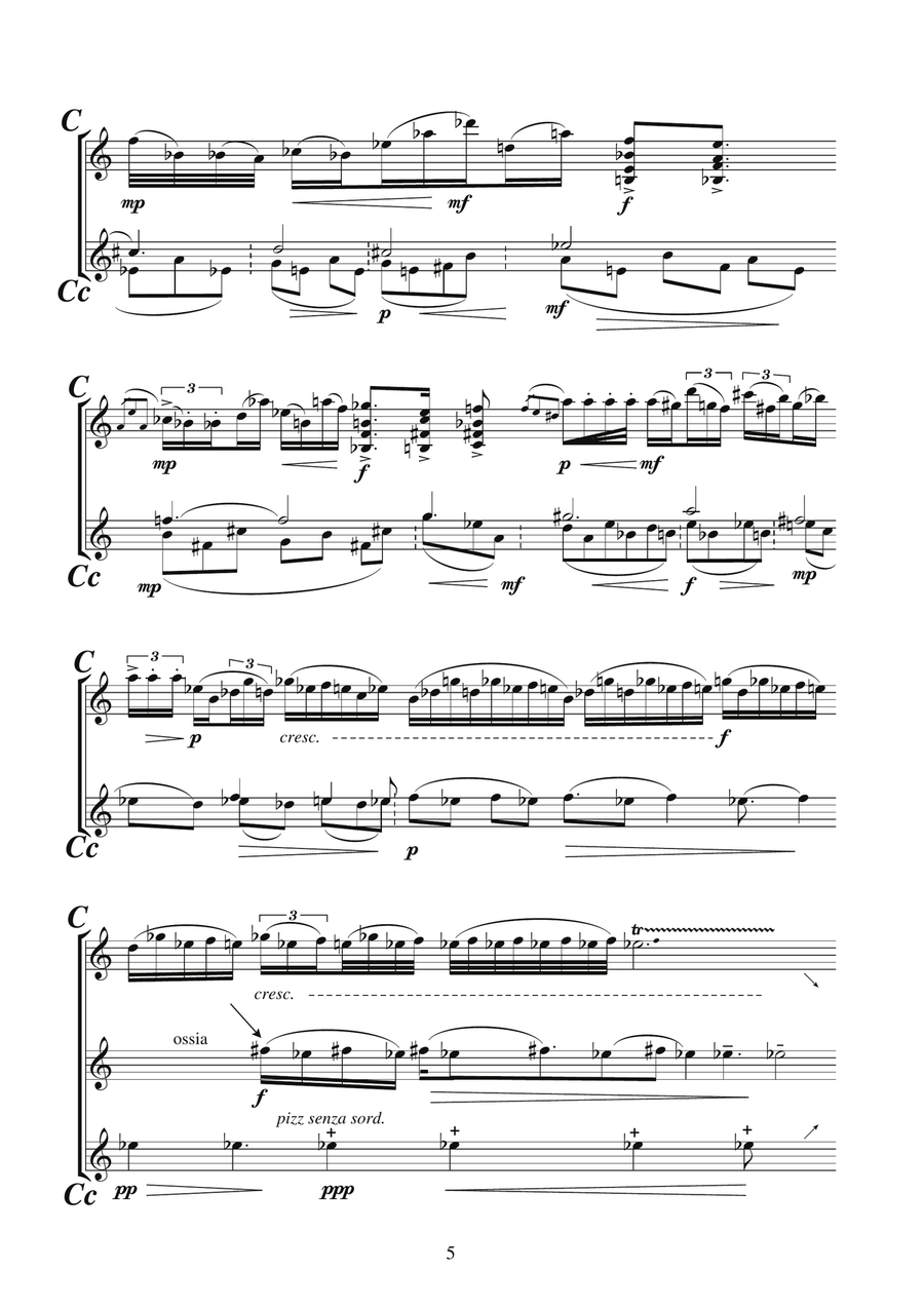 Permutaciones Permutaciones Violin Solo scores gallery preview page 5