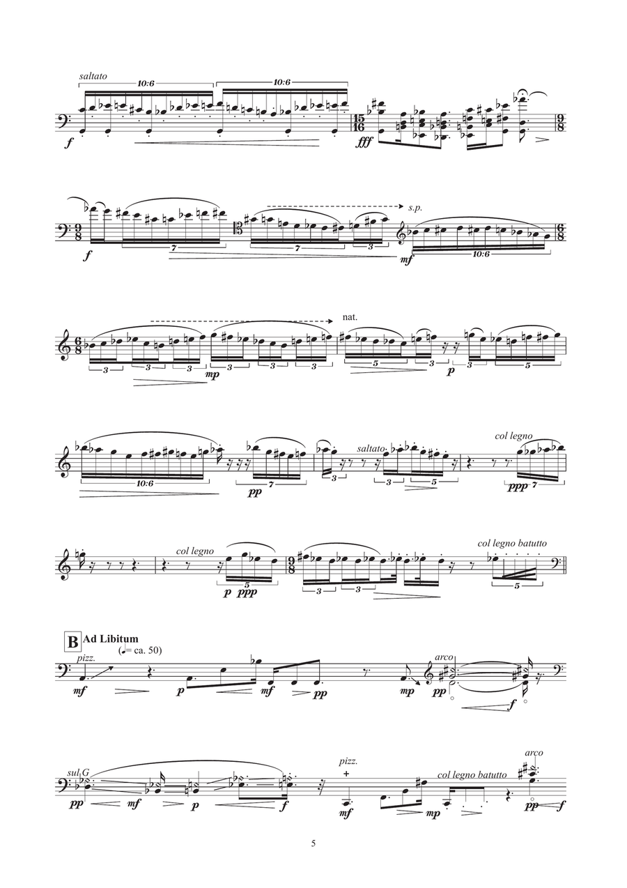 Zuhuy Kak Zuhuy Kak Cello Solo scores gallery preview page 5