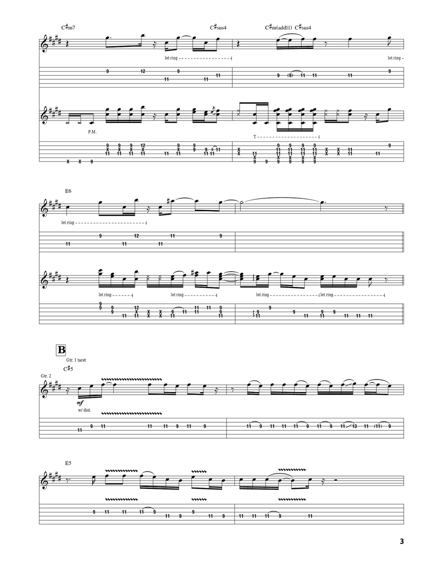 What Happens Next Acoustic Guitar scores gallery preview page 3