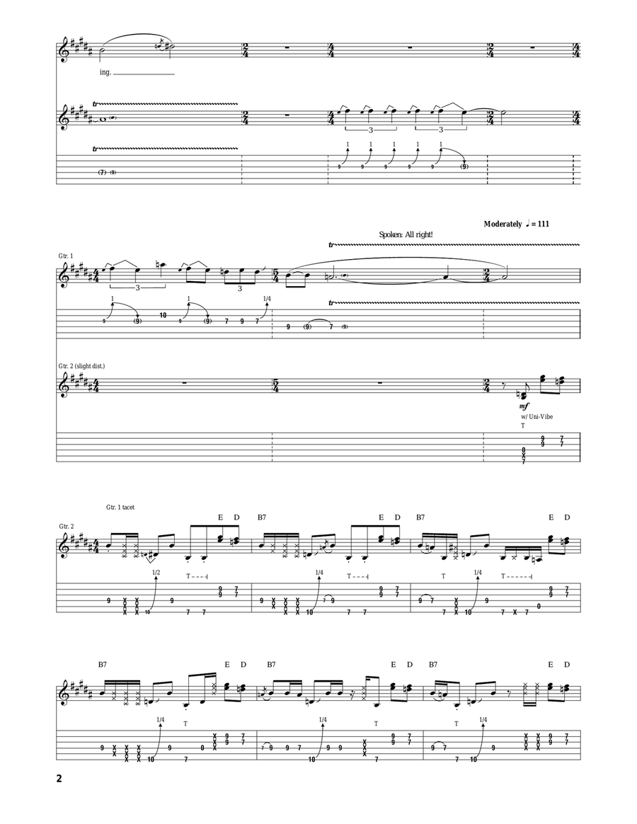 Mannish Boy Mannish Boy Acoustic Guitar scores gallery preview page 2