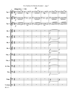 Five Fanfares for Rimsky-Korsakov for Brass Choir Brass Ensemble scores gallery preview page 5