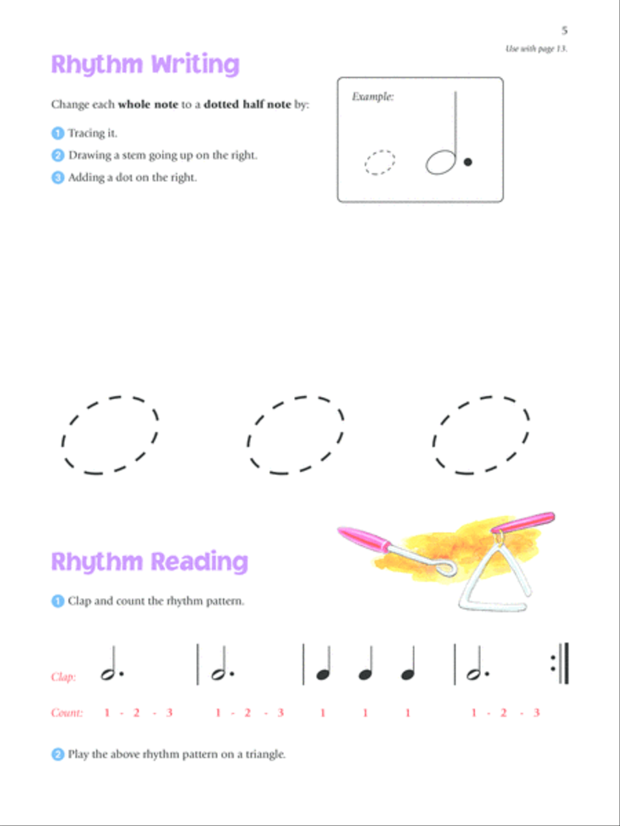 Music for Little Mozarts -- Rhythm Speller, Book 2 Piano Method scores gallery preview page 4