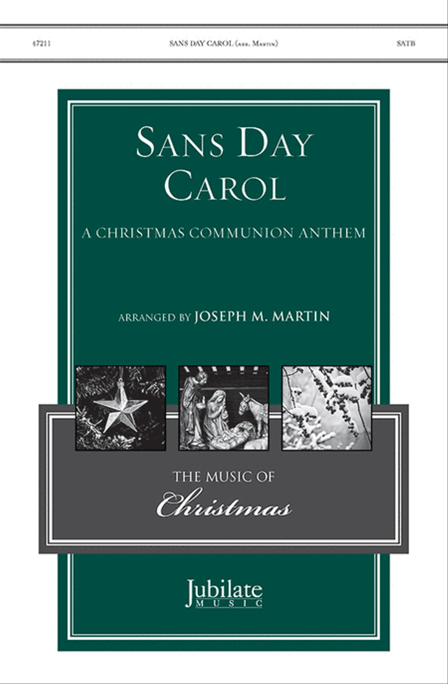 Sans Day Carol Sans Day Carol 4-Part scores gallery preview page 1