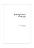Retrospections (for solo guitar)