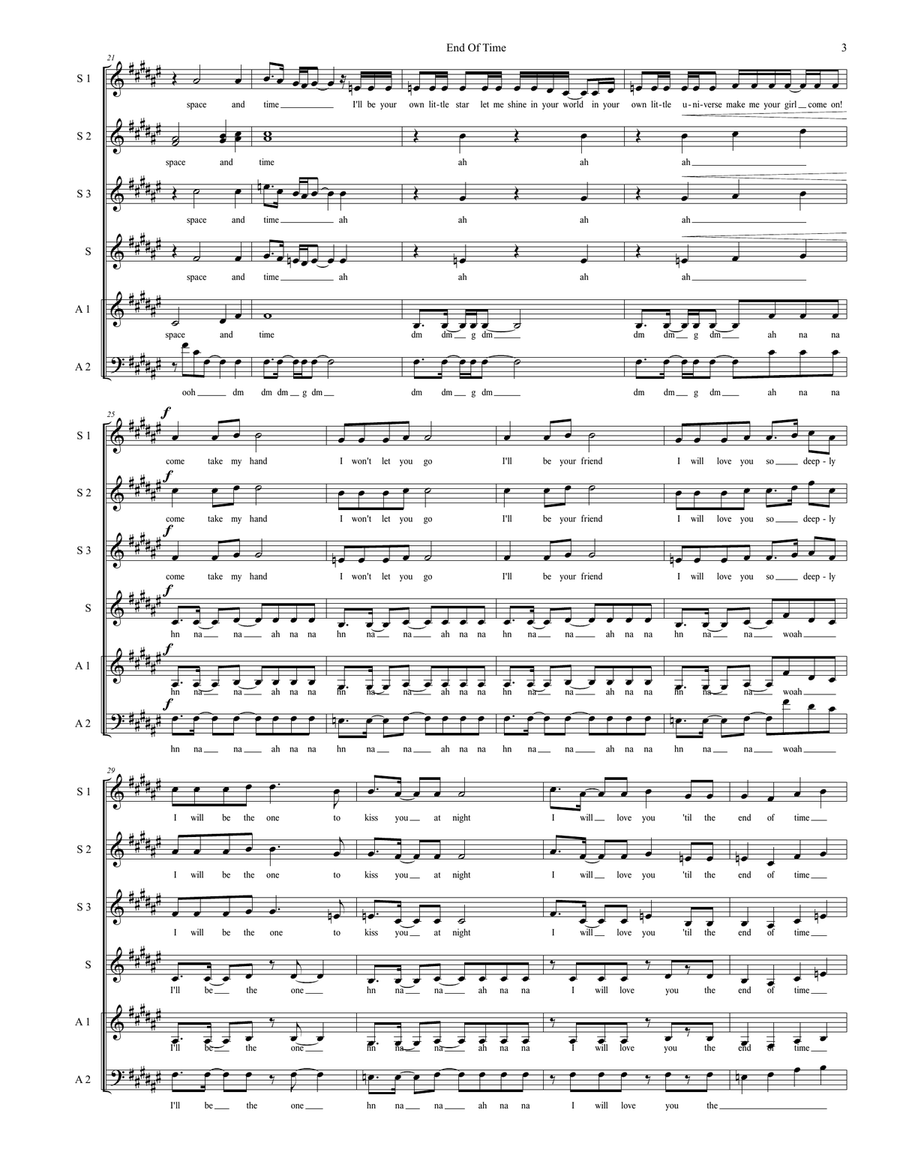 End Of Time SSAA scores gallery preview page 3