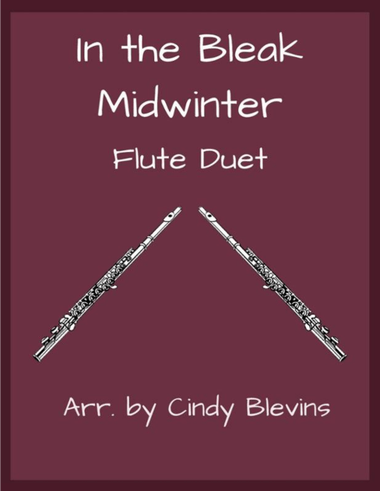 In the Bleak Midwinter, for Flute Duet