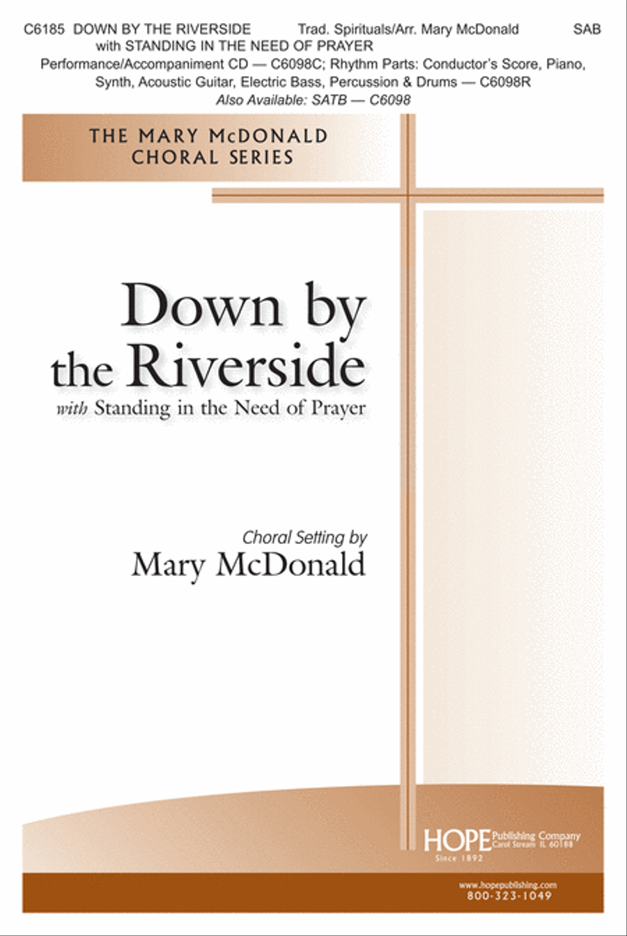 Down by the Riverside with Standing in the Need of Prayer 3-Part scores gallery preview page 1