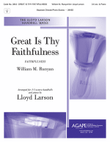 Great Is Thy Faithfulness - 3-5 oct. and piano mini preview