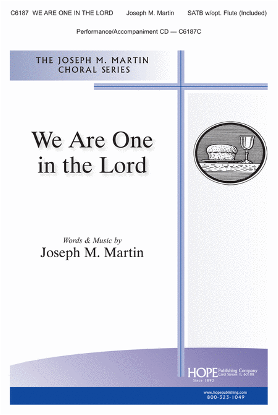 We Are One in the Lord We Are One in the Lord Choir scores gallery preview page 1