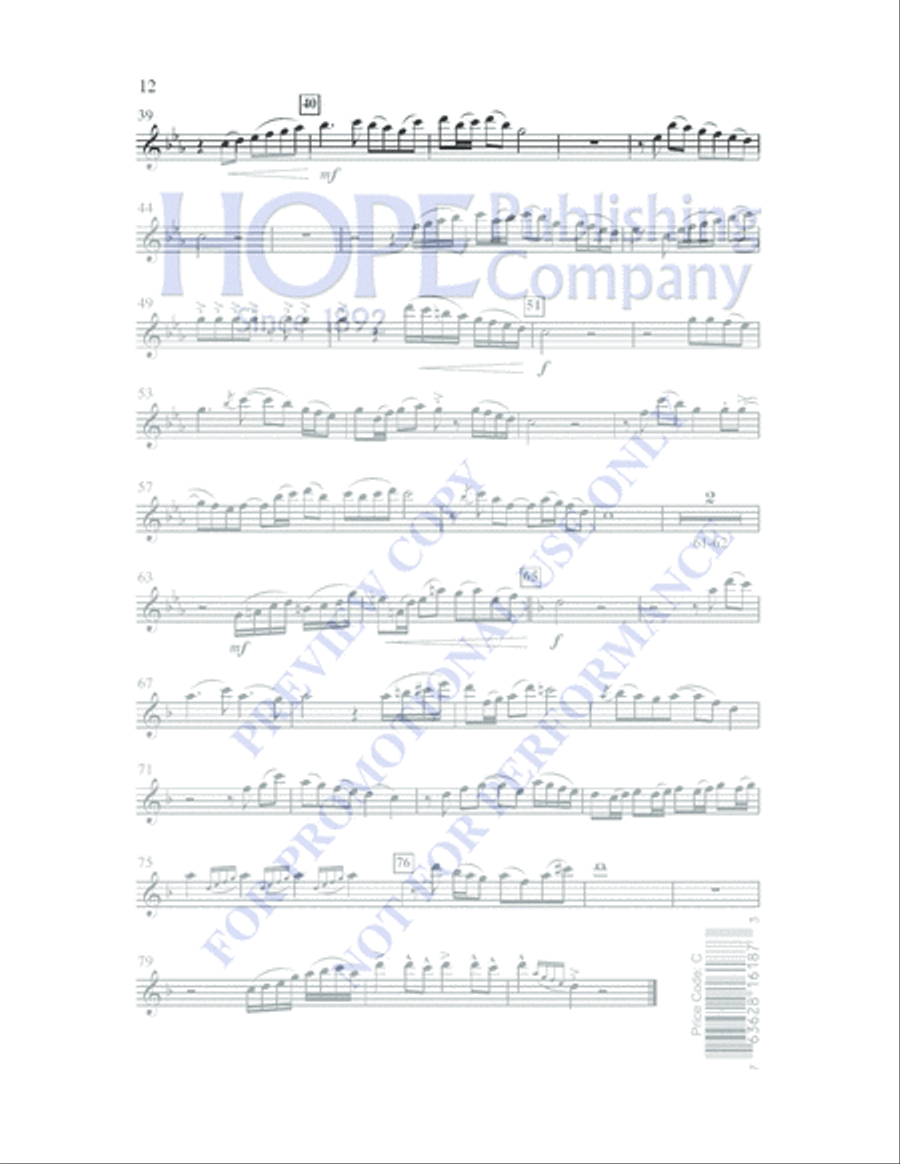 We Are One in the Lord We Are One in the Lord Choir scores gallery preview page 12