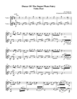 Dance of the Sugar Plum Fairy from The Nutcracker-Violin Duet